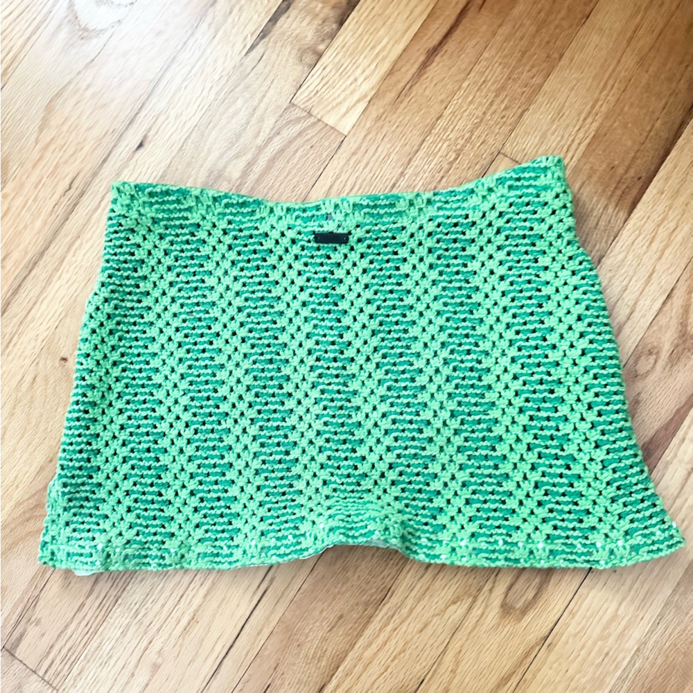 Triangl Swimwear Green Mini Skirt